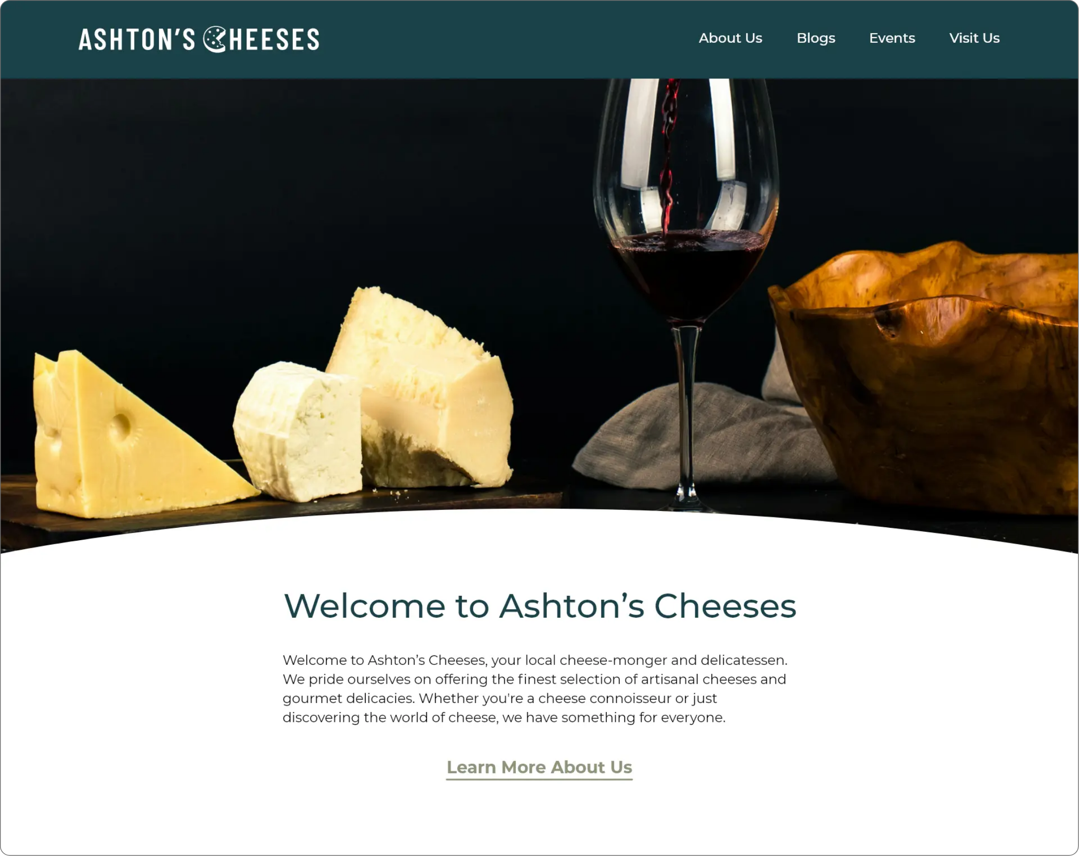 Ashton's cheeses layout exploration three.