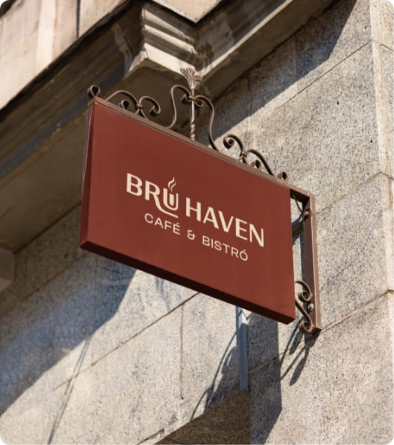 Cafe Wall Signage