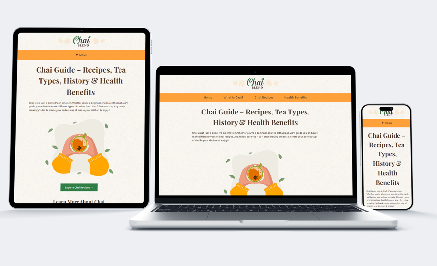 Chaiblend Original Mockup Project Preview