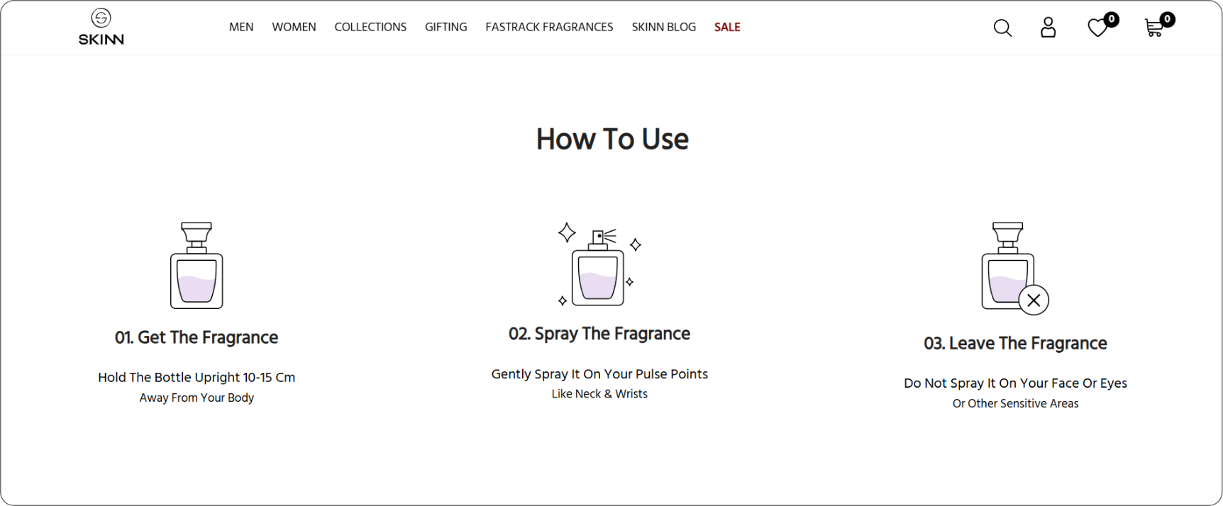 Live How to Use section on desktop.