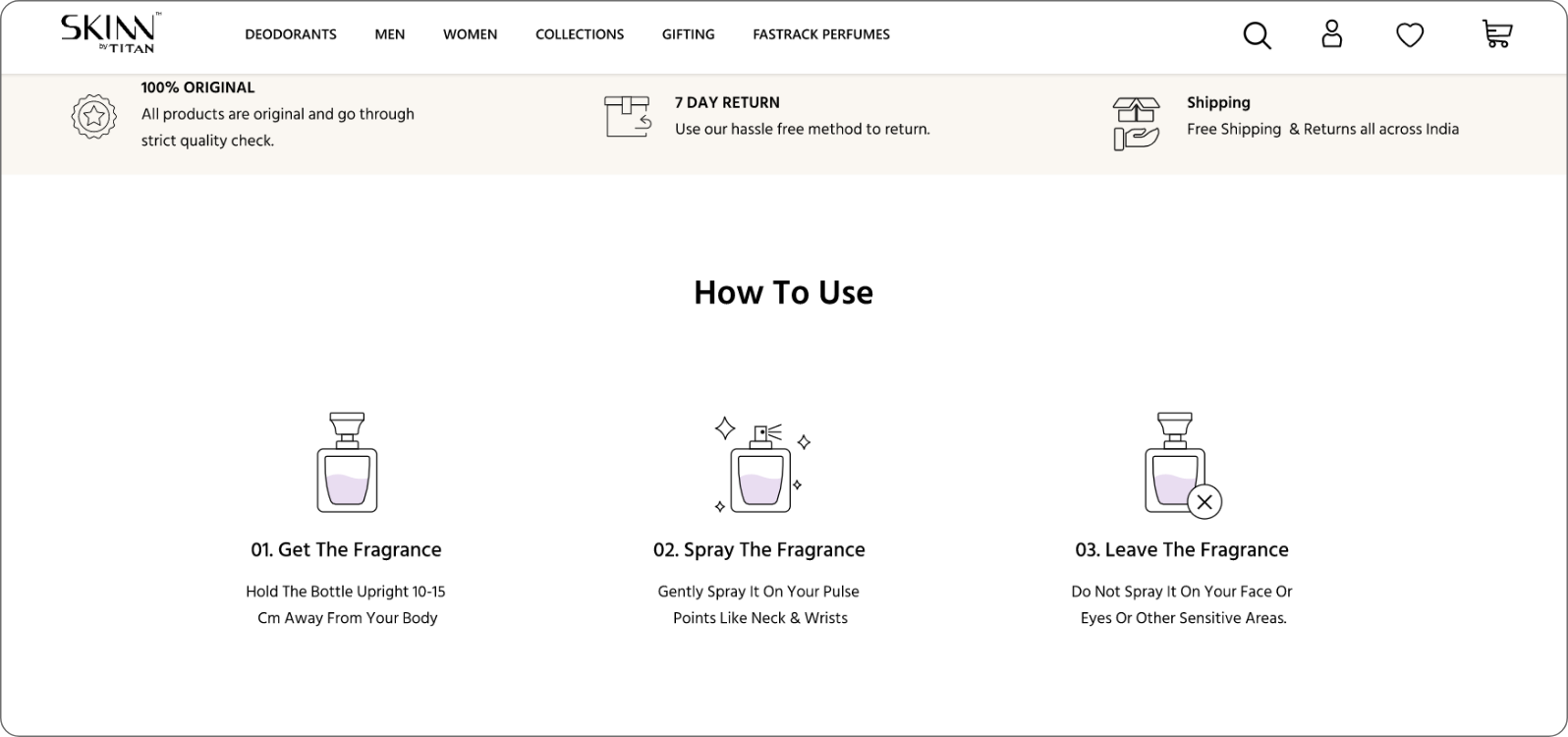 Desktop How to Use section UI design in XD.